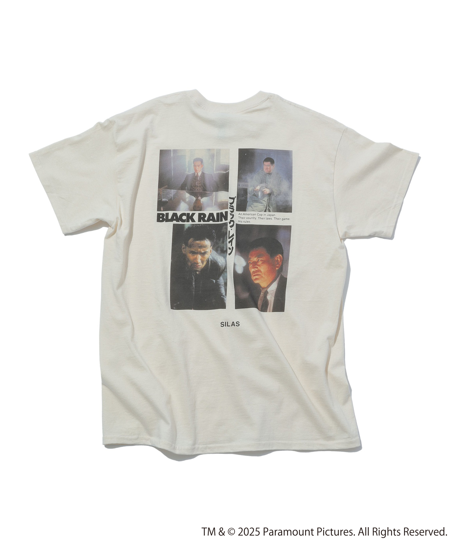 【SILAS】【BLACK RAIN】 COLOR PHOTOGRAPH S/S TEE