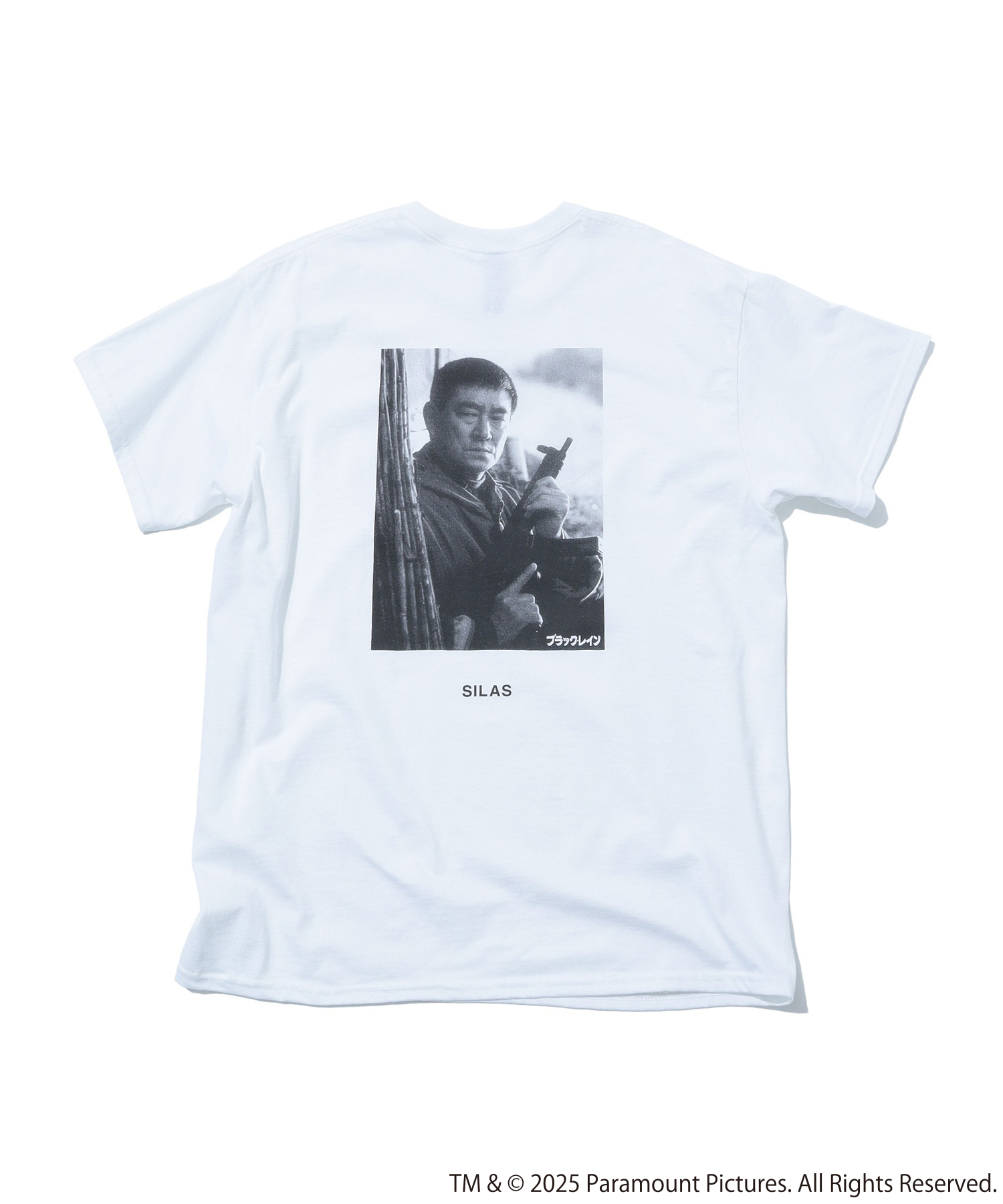 【SILAS】【BLACK RAIN】MONOCHROME PHOTOGRAPH KEN S/S TEE