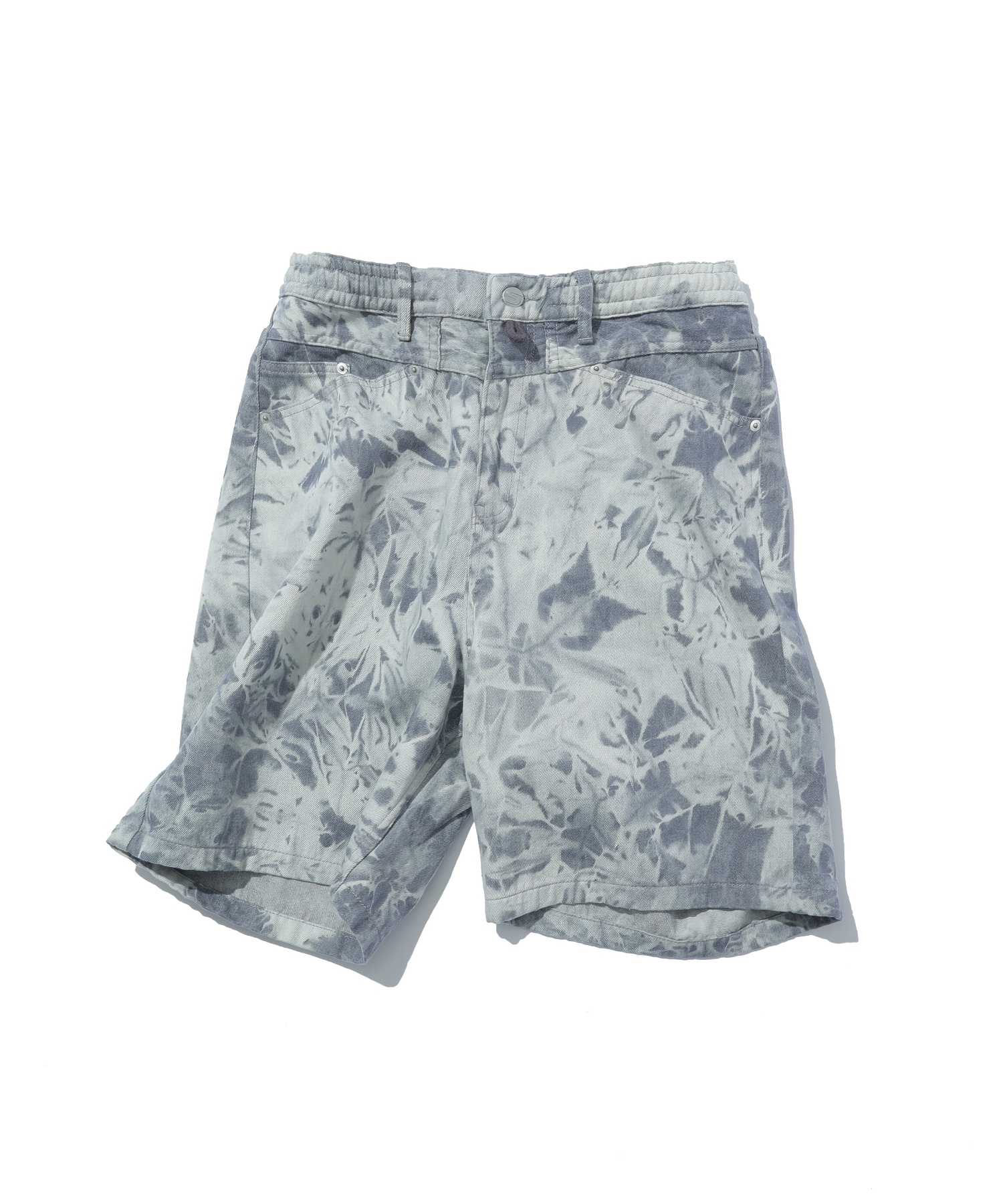 UNEVEN DYED SHORTS