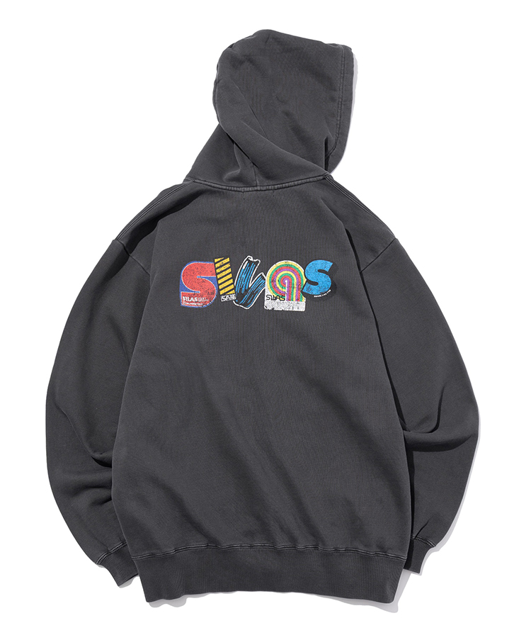 STICKER BOMB ZIP HOODIE