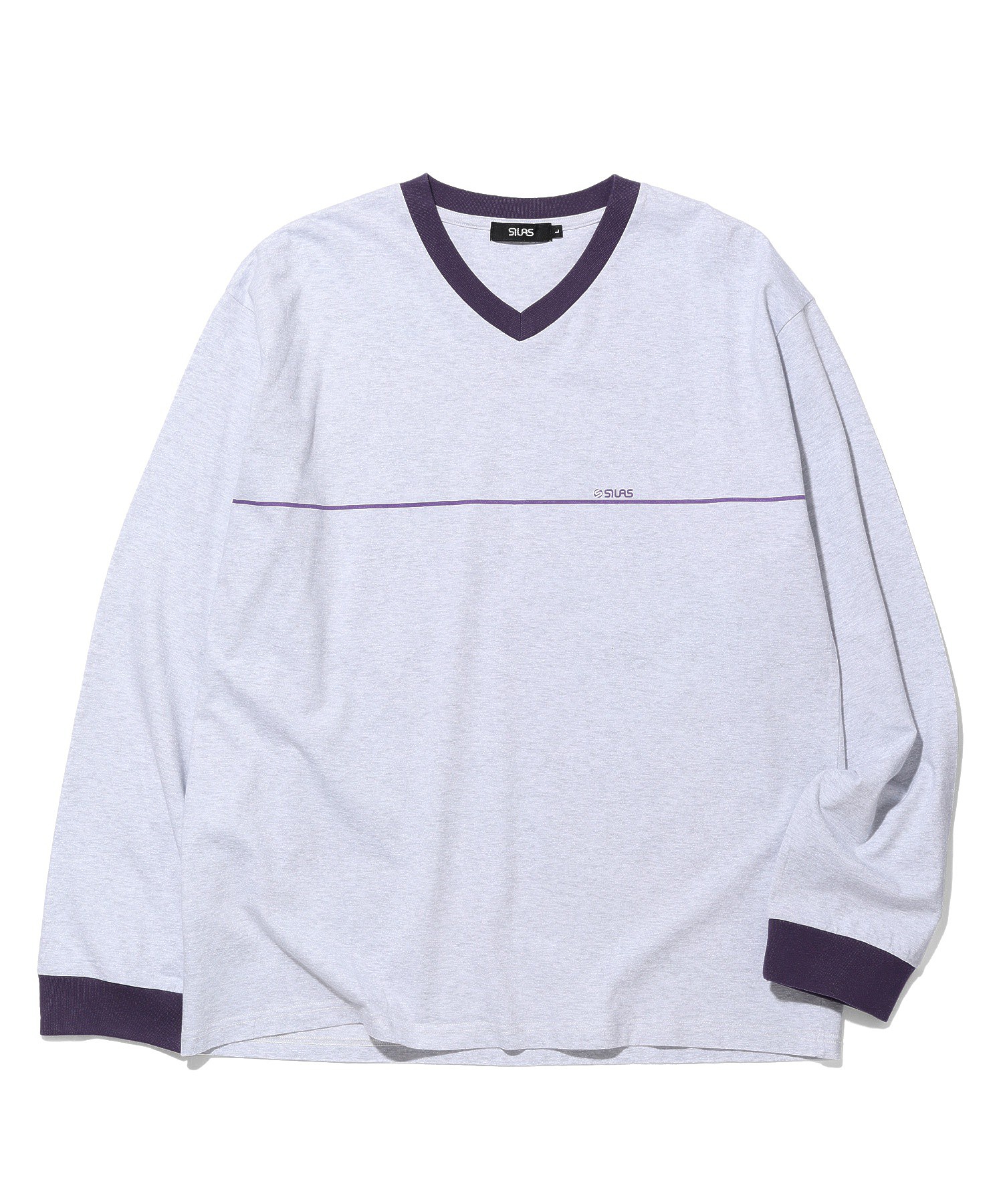 V-NECK L/S TEE